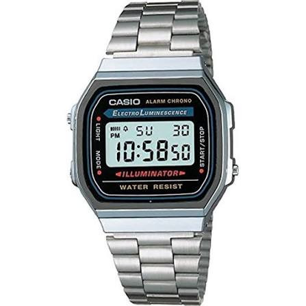 Casio A158WA Classic Digital Stainless Steel Watch
